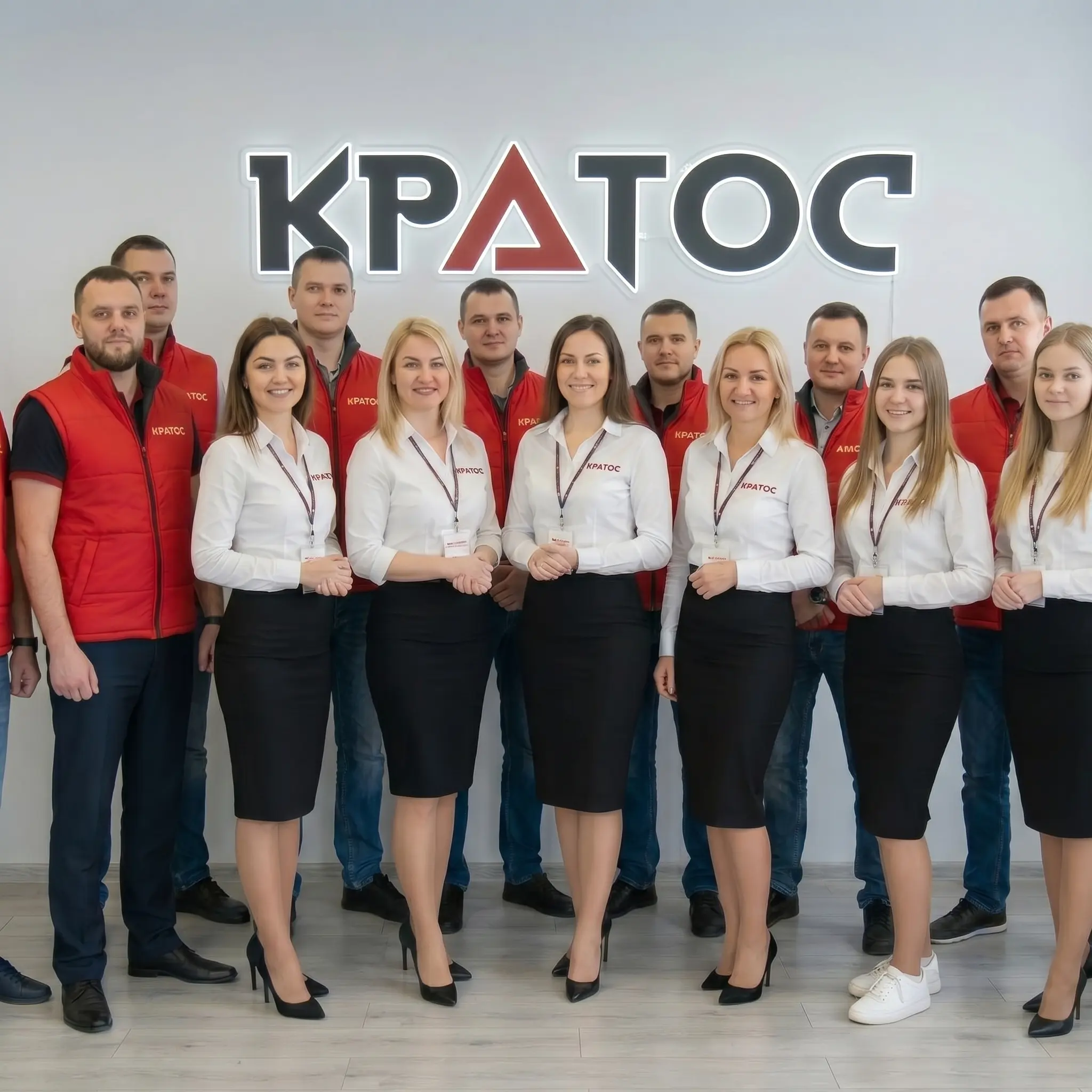 Команда и склад Кратос