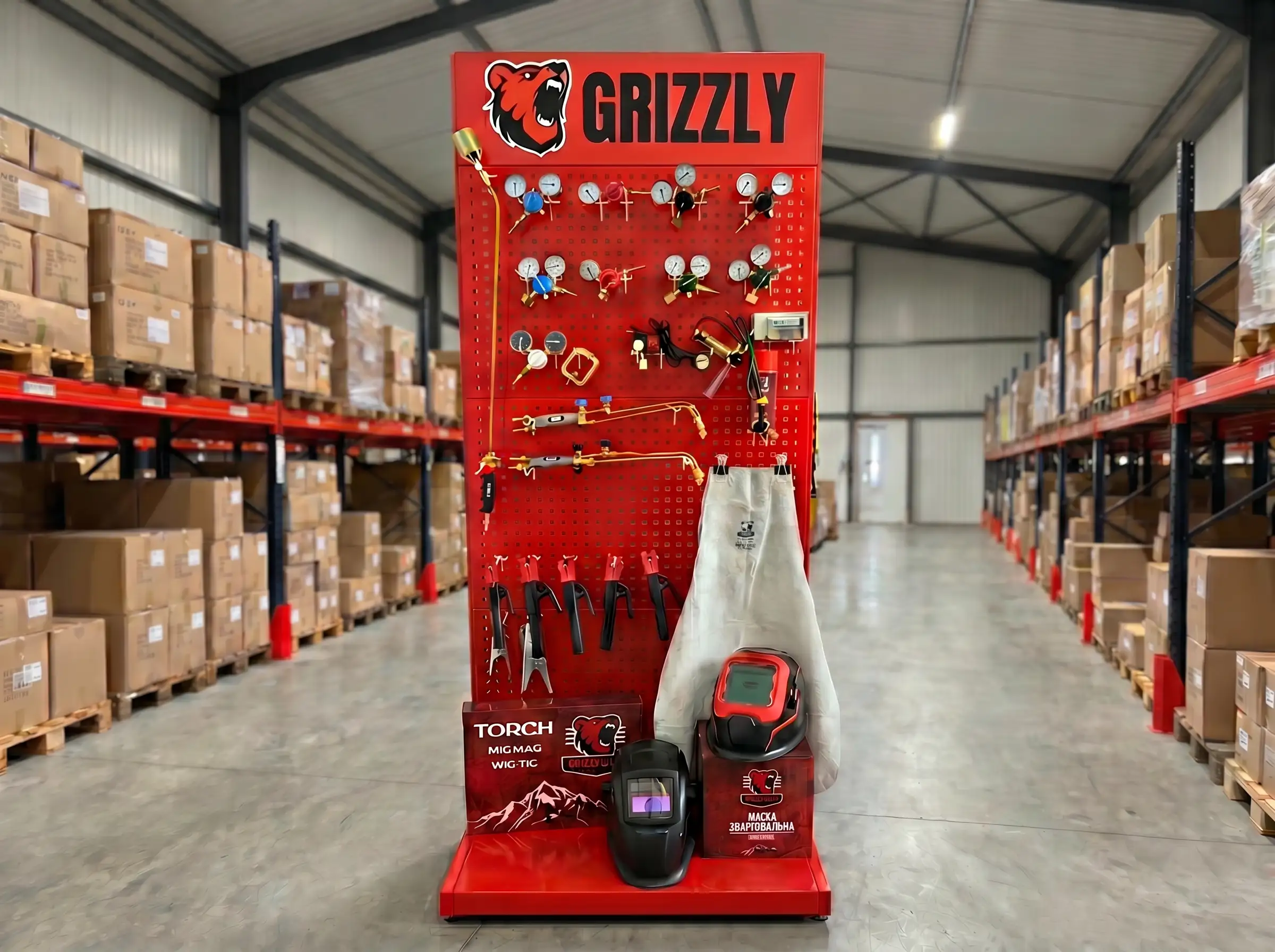 Продукція бренду GRIZZLY